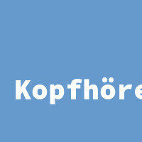 Kopfhörer