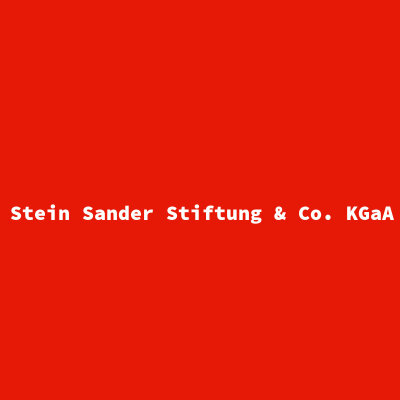 Stein Sander Stiftung &amp; Co. KGaA