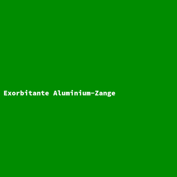 Exorbitante Aluminium-Zange