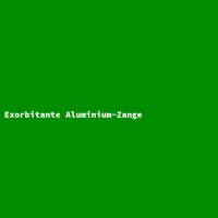 Exorbitante Aluminium-Zange