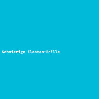Schmierige Elastan-Brille