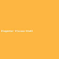 Eleganter Viscose-Stuhl