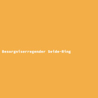 Besorgniserregender Seide-Ring