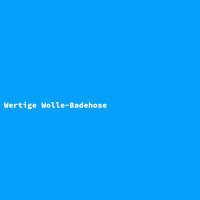 Wertige Wolle-Badehose