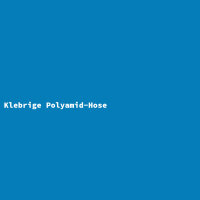 Klebrige Polyamid-Hose